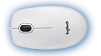 LOGITECH Corded Mouse B100 - Business EMEA - WHITE - 910-003360